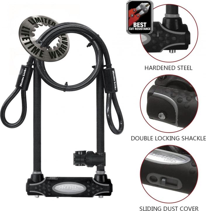 Produktbild Master Lock 8285 LW Bügelschloss (120 cm)