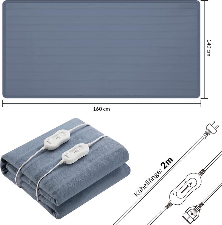 Immagine prodotto Monzana Sottocoperta elettrica (160 x 140 cm)