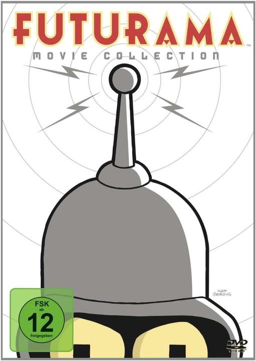 Actual product image Futurama - Movie Collection DVD Box (DVD, 2016, German)