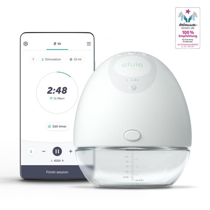 Actual product image Elvie Electric single breast pump