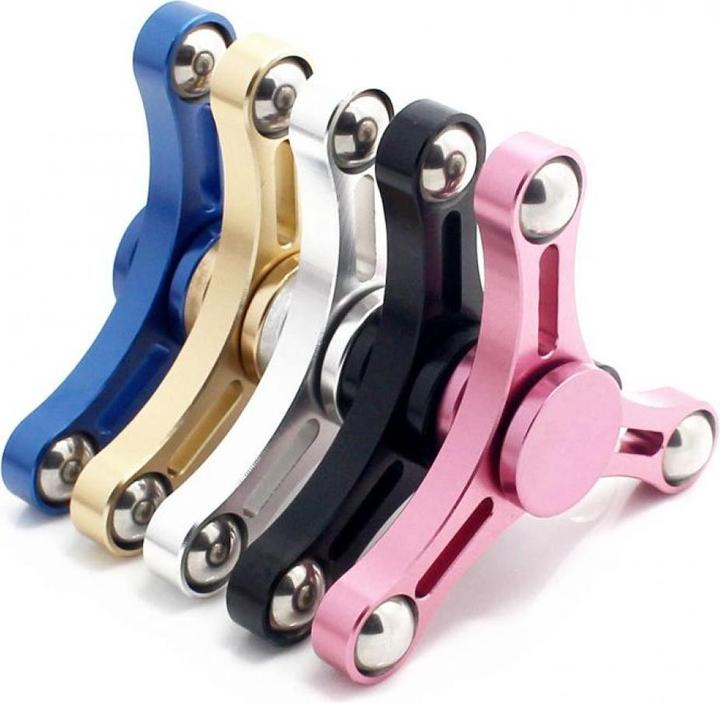 Actual product image FidgetSpinner Air Jordan Aluminium Spinner