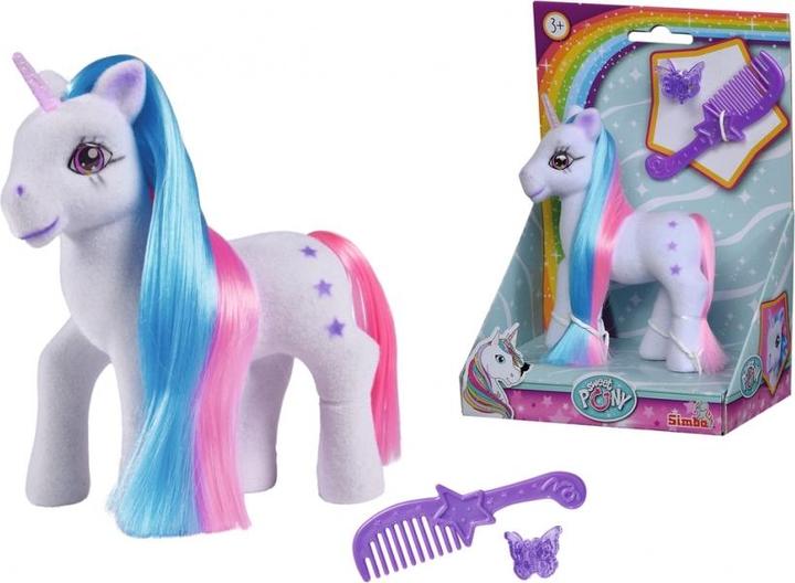 Simba Einhorn mit bunten Haaren