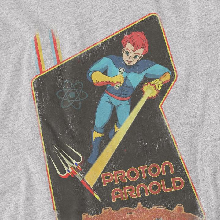 Actual product image Scorpion Mens Proton Arnold Poster T-Shirt (S)