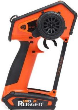 Produktbild RC ANLAGE CAR DX6 6CH DSMR RUGGED NUR Sender ORANGE