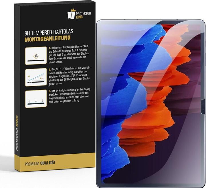 Produktbild Protectorking 5x tempered 9H Panzerglas matt entspiegelt (5 Stück, Galaxy Tab S9 FE)