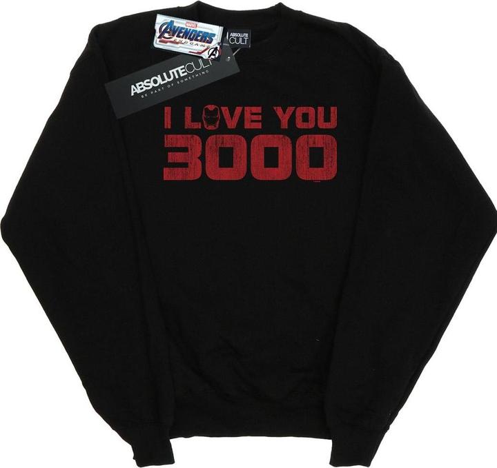 Image du produit - Sweat AVENGERS ENDGAME LOVE YOU DISTRESSED - Homme (XL)