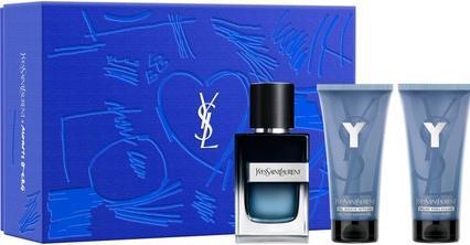 Image du produit Yves Saint Laurent Y Eau de Parfum 60ml Set Eau de Parfum 60ml + Gel Douche + Baume Après-Rasage (Set parfum)