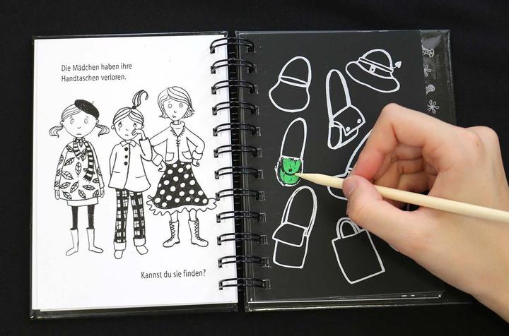 Immagine prodotto Arte tascabile creativa del graffio: la moda