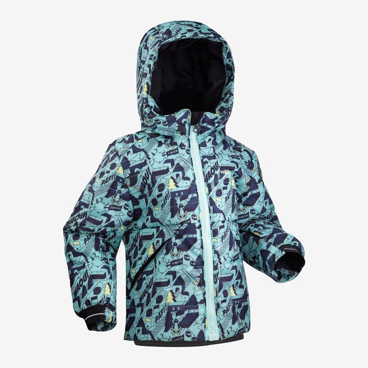 Image du produit Wedze Veste de ski enfant chaude simple zip - 100 pressions (110 C)