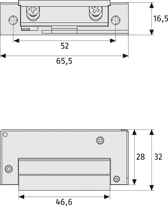 Actual product image Abus Smart Home Electric Door Opener ET85 (Glass door, Indoor)