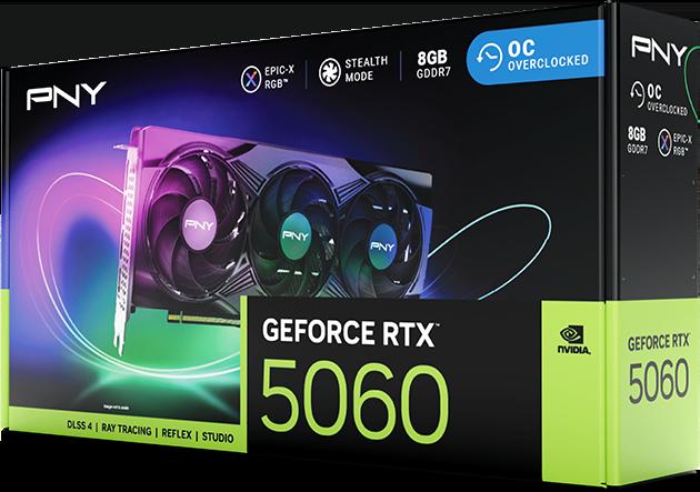 Produktbild PNY GeForce RTX 5060 8GB (8.19 GB)