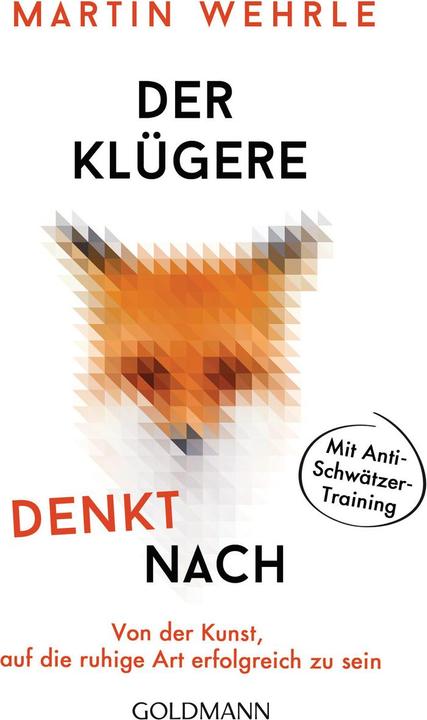 Actual product image Der Klügere denkt nach (German, Martin Wehrle, 2020)
