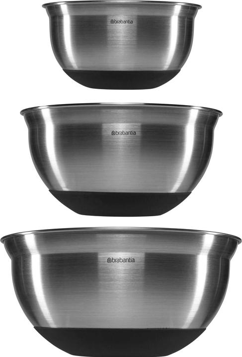 Brabantia Mixing bowl (26 cm, 3 l, 3 x)