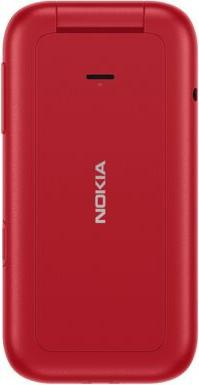 Actual product image Nokia 2660 Flip - 4G, VoLTE, 2,8"+1,77", 0,3MP, 48MB/128MB, Pop Red (2.80", 0.30 Mpx, 4G)