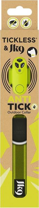 Actual product image Tickless Outdoor Collar Hundehalsband Gelb (Dog)