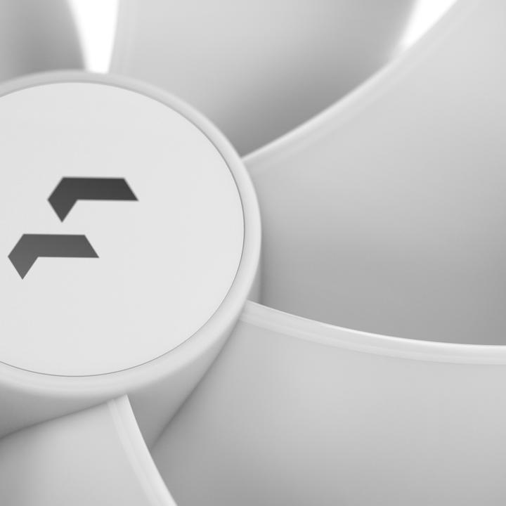 Actual product image Fractal D. Prism AL-18 ARGB PWM White FD-FAN-PRI-AL18-PWM-WT (180 mm, 1 x)