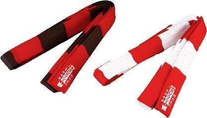 Produktbild Ju-Sports Gürtel rot/weiss 8. DAN