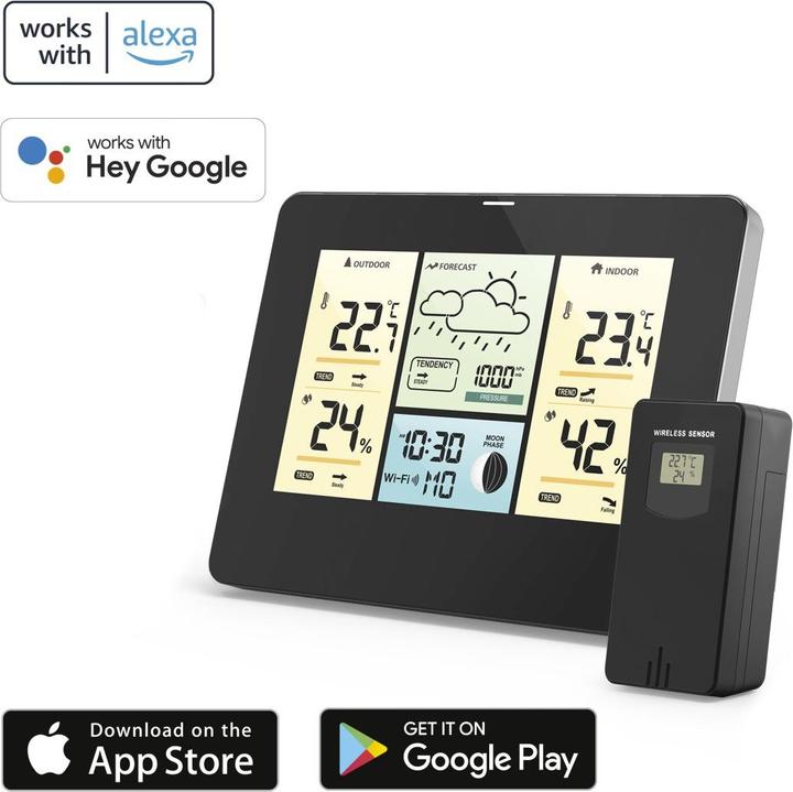 Actual product image Hama Weather station