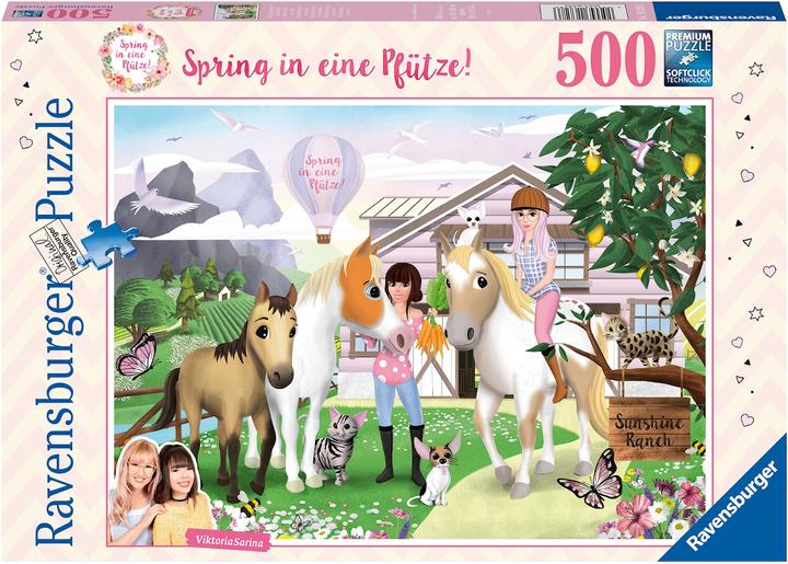 Produktbild Ravensburger ViktoriaSarina und ihre Lieblinge (500 Teile)