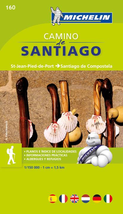 Immagine prodotto Michelin Camino de Santiago (Tedesco, 2016)