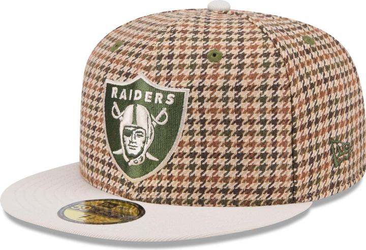Immagine prodotto New Era Cappellino 59Fifty Fitted - HOUNDSTOOTH Las Vegas Raiders (7 1/8)