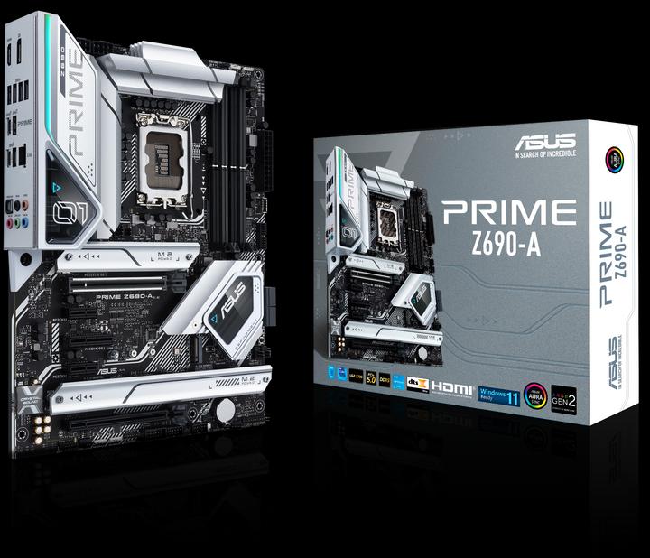 Produktbild ASUS PRIME Z690-A (LGA 1700, Intel Z690 (DDR5), ATX)