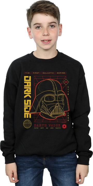 Produktbild Star Wars Darth Vader Dark Grid Sweatshirt Jungen (140, 146)