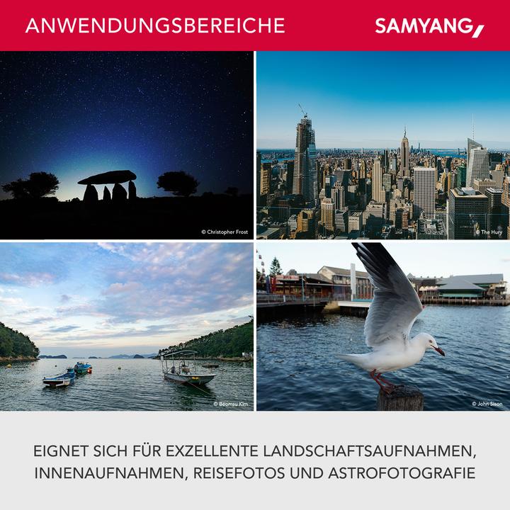 Image du produit Samyang AF 18mm f/2.8 FE, Sony E- Mount (Sony E, Plein format)