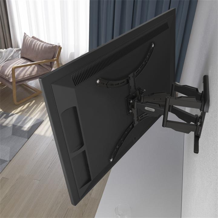 Image du produit Hama Support TV mural FULLMOTION, 3 étoiles, 229 cm (90"), noir (Mur, 90.16", 50 kg)