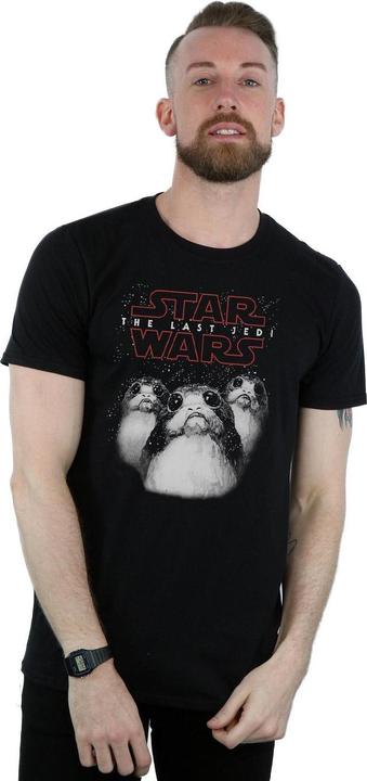 Actual product image Star Wars Mens Porg Cotton T-Shirt (M)