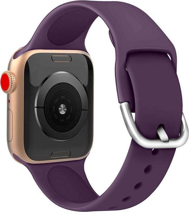Immagine prodotto Hurtel Cinturino in silicone APS Fascia in silicone per Watch 9 / 8 / 7 / 6 / 5 / 4 / 3 / 2 / SE (41 / 40 (Silicone, Metallo)