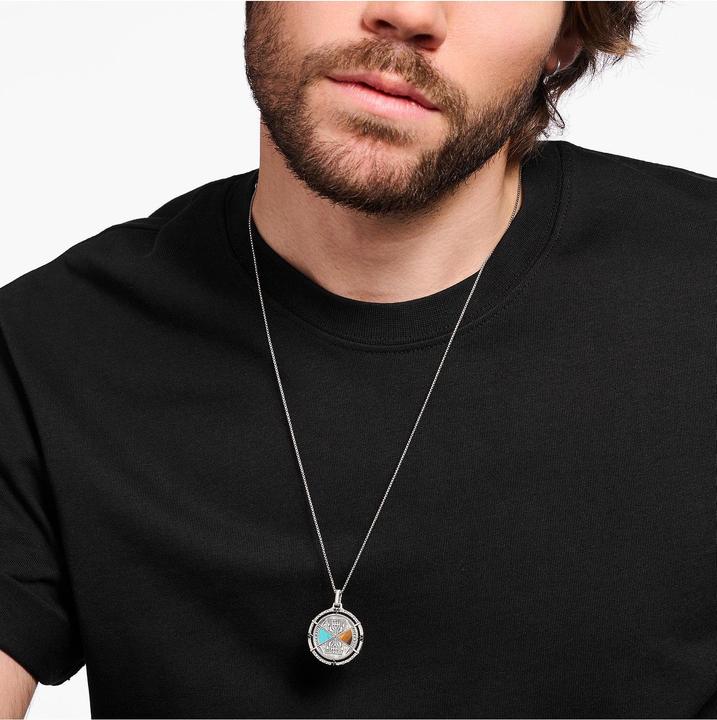 Actual product image Thomas Sabo Pendant Talisman Turquoise and Tiger Eye (925 silver)