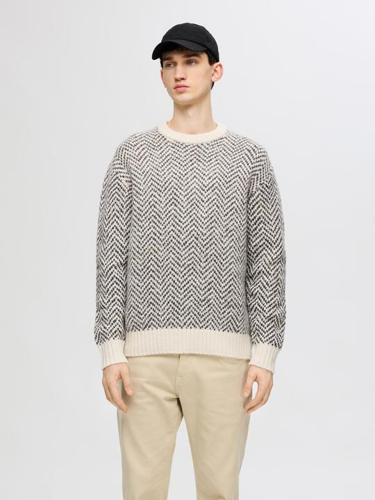 Actual product image Selected Homme Herringbone jumper (M)