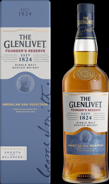 Actual product image The Glenlivet Founders Reserve (Single Malt, Scotch whisky, 1 x 70 cl)