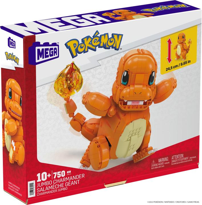 Produktbild Mega Construx Pokémon Jumbo Glumanda