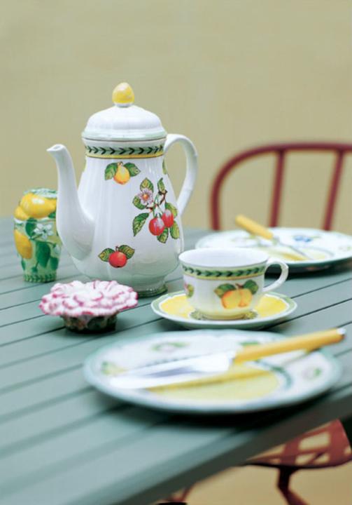 Actual product image Villeroy & Boch French Garden Fleurence Breakfast/Soup Saucer (1 x)
