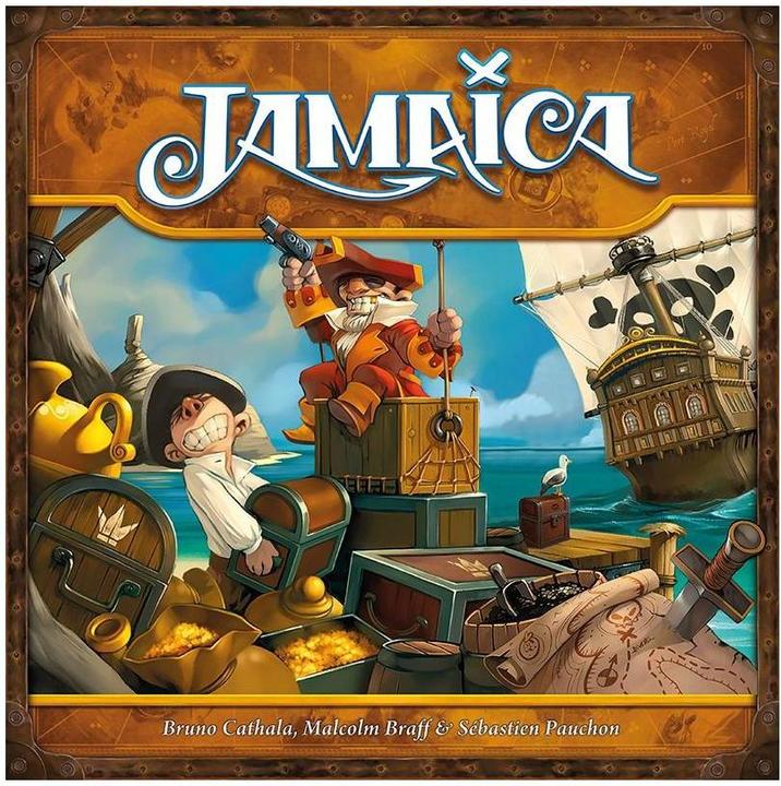 Immagine prodotto Asmodée SCOD0076 - Jamaica - Brettspiel, für 2-6 Spieler, ab 8 Jahren (DE-Ausgabe) (Tedesco)