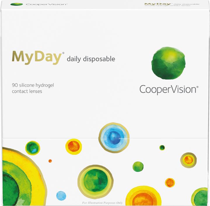 Actual product image MyDay daily disposable (90 Piece, Daily lens, Spherical)