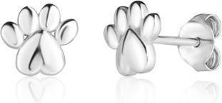 JVD - Beautiful silver earrings Paws SVLE1606XH2BI00