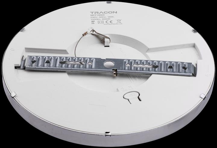 Produktbild Tracon Runde Deckenleuchte mit Chrom Rahmen (1500 lm)