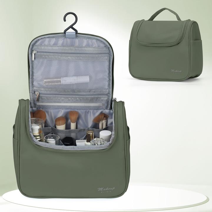 Only-Bags.Store Casual Style grosse Kapazität Kosmetikkoffer, Nylon Kulturtasche mit mehreren Taschen, langlebig (9.80 l)