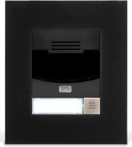 Produktbild 2N IP Türstation IP Solo Aufputz Schwarz (Kabelgebunden, Ethernet)