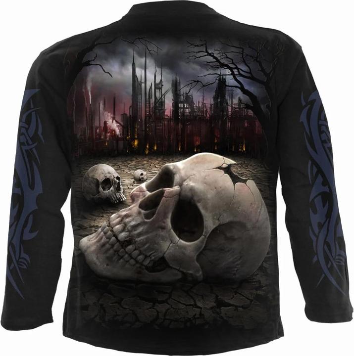 Actual product image Spiral Unisex Adult Dead World Long-Sleeved T-Shirt (L)