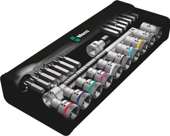Image du produit Wera 8100 SC 11 Jeu cliquet Zyklop Metal (1/2")