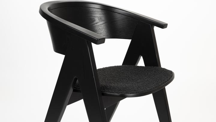 Actual product image Zuiver NDSM Armstoel Zwart