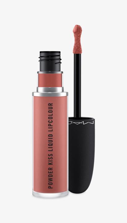 Actual product image MAC Cosmetics Powder Kiss Liquid Lipcolour (996 Date-Maker)