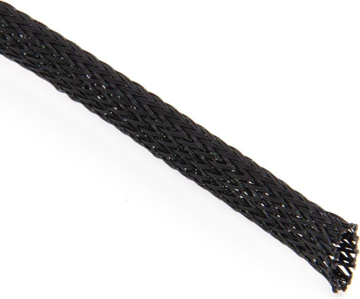 Produktbild Purecrea 1m PET Geflechtschlauch Schwarz 6-19mm (Kabeldurchlass, 100 cm)