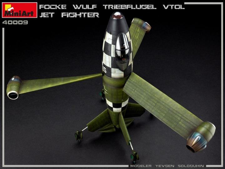 Actual product image Mini art Focke Wulf Triebflugel (VTOL) Jet Fighter