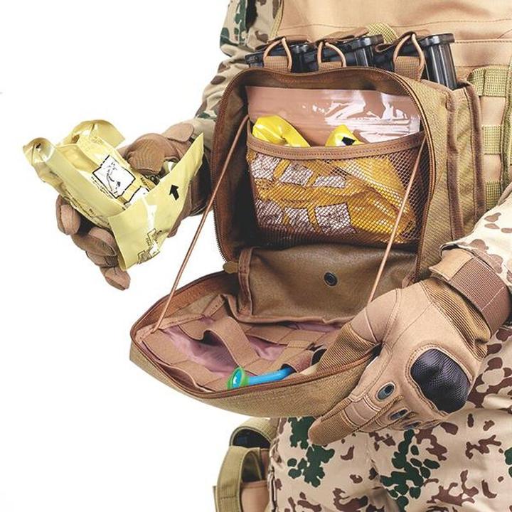 Actual product image Servoprax CMP (Combi Medic Pouch) Bag Olive Green
