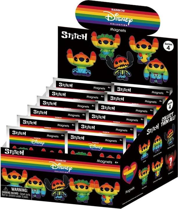 Productafbeelding Monogram Int. Lilo & Stitch 3D Magneten Serie 4 Display (12) (12 x)
